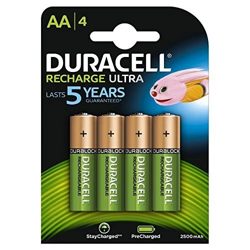 Piles rechargeables Duracell pour équipement audio et vidéo