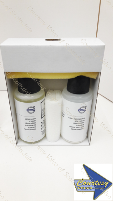 Volvo leather care