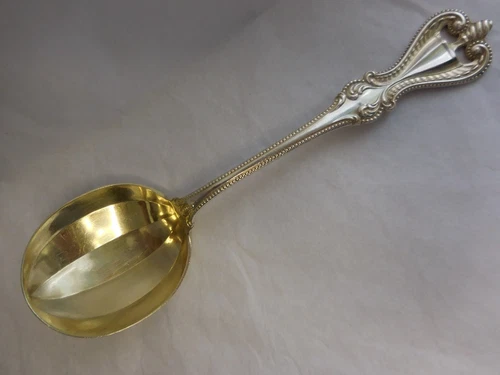 TOWLE OLD COLONIAL 1895 STERLING SILVER GUMBO SPOON 6 3/4" NO MONOGRAM