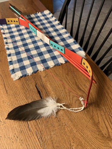 Childs Bow Arrow Hopi Native American Hand Made Possibly Silas roy - Picture 2 of 9