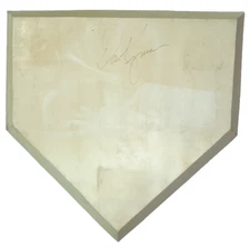 MLB HAND SIGNED AUTOGRAPHED HOME BASE PLATE DAVEY JOHNSON JSA COA JD 82224