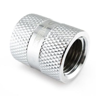 XSPC G1/4'' Female to Female Fitting, Chrome, 4-pack