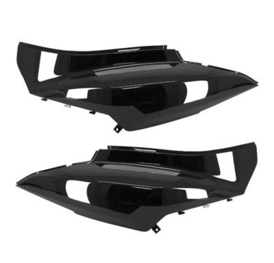 Carrosserie-carenage scoot adaptable piaggio 50 zip 2000+ noir brillant (kit 4 p