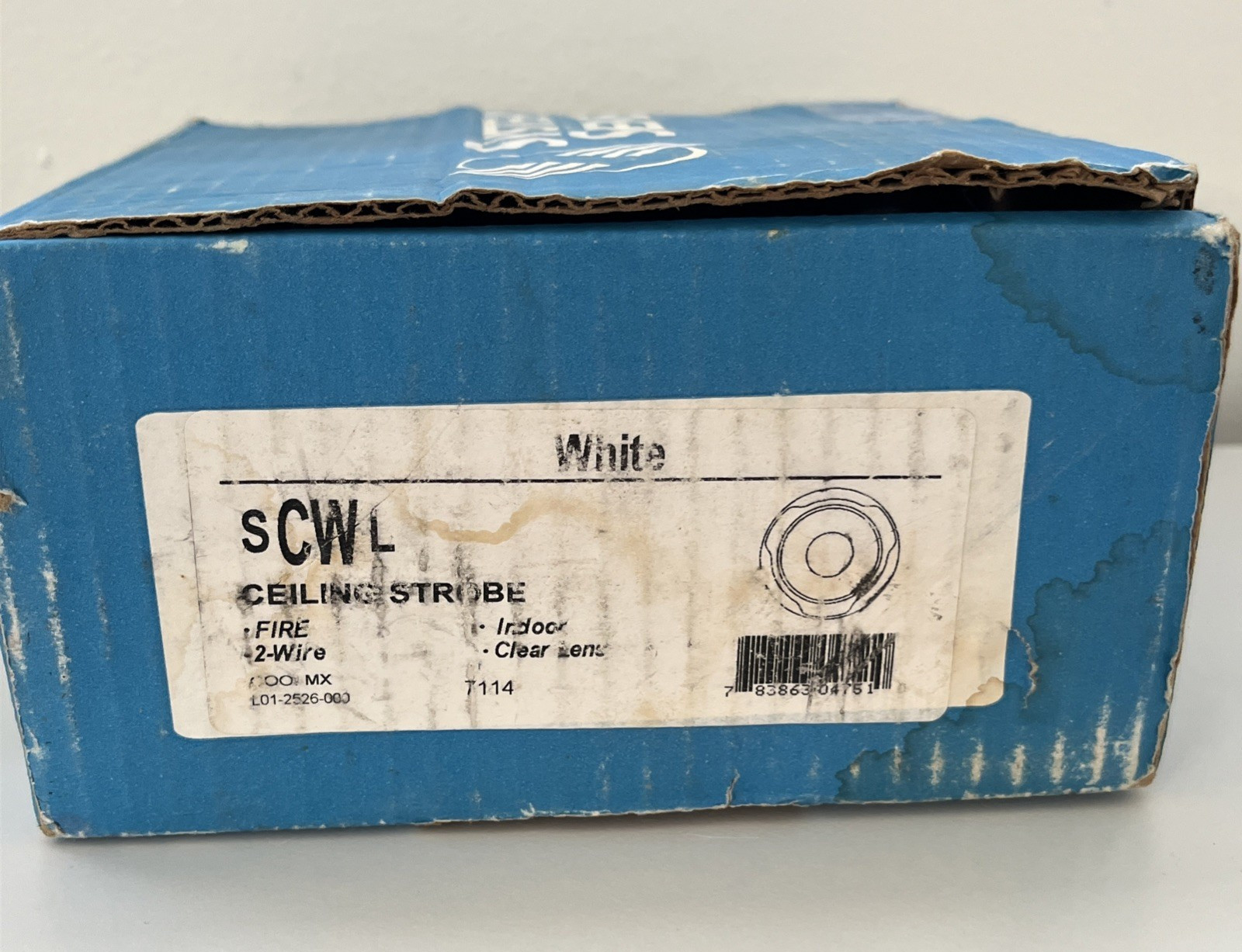 SYSTEM SENSOR SCWL CEILING STROBE FIRE ALERT **PLEASE READ THE DESCRIPTION**