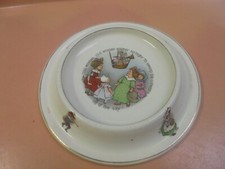 Vintage 1905 Royal Baby Plate Nursery Rhyme