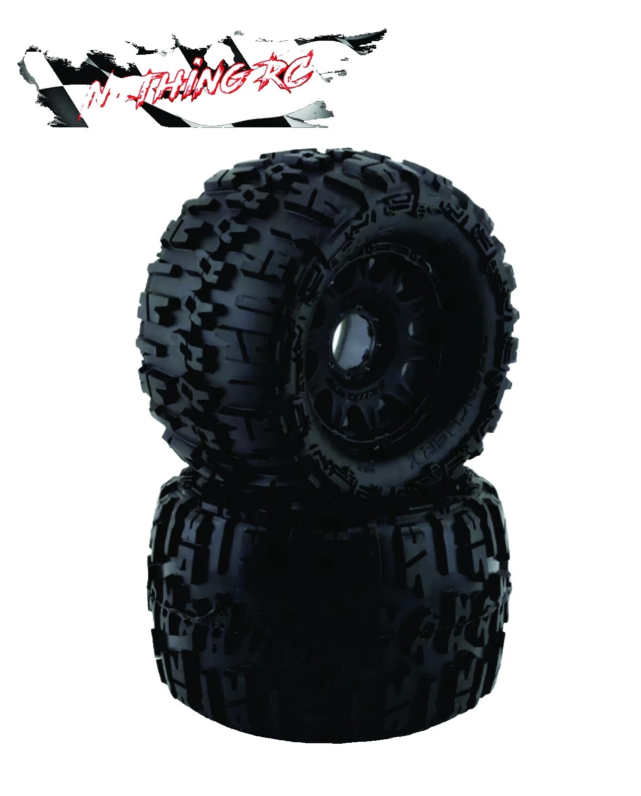 Pro-Line Racing Hobby RC Ruedas, neumáticos, llantas y cubos para Pro-Line 1:8