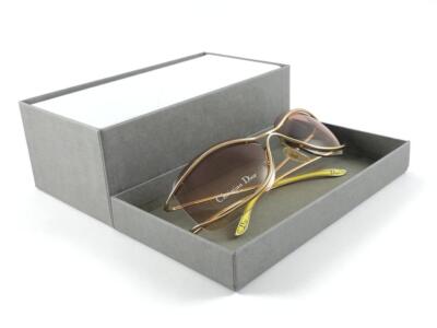 VINTAGE CHRISTIAN DIOR NEON GALLIANO 2000'S SUNGLASSES AUSTRIA Y2K