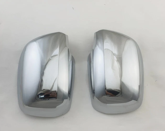 Cubierta de tapa de marco lateral de espejo retrovisor cromada para 01-07 Toyota Highlander 2PS Foto 4 de 4