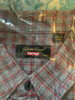 トップス Supreme Undercover S/S Flannel Shirt Supreme UNDERCOVER S S Flannel Shirt (SS23) - $138