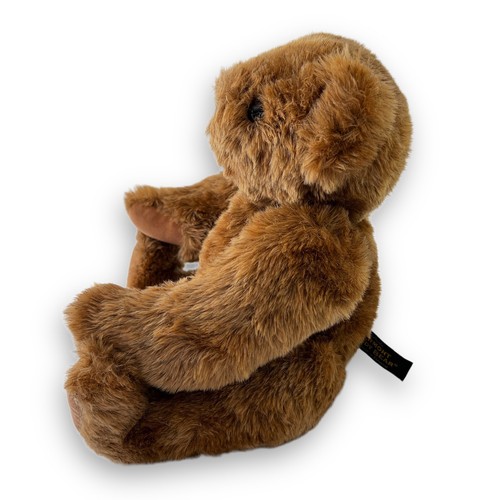 Classic Vermont Teddy Bear Handmade Jointed Brown Fur Plush Stuffed Animal 15" - Picture 4 of 9