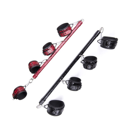 Bondage Set Metall Spreader Bar Bein Handschellen Fußfesseln Fesseln für Paare