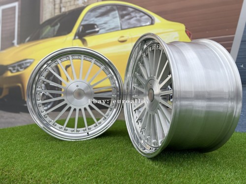 4 x 21 Inch 5x120/5x112 Alpina Style Silver Polished Wheels: Fits For F10 F30 - 第 16/21 張圖片