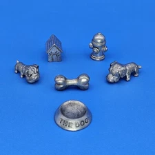 Monopoly The Dog Artlist Collection Replacement Pieces – Movers Tokens