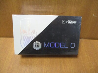 GLORIOUS MODEL O 68G GAMING MOUSE WHITE PART# MODEL-O 100% NEW