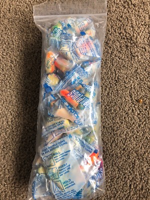 30 Pairs Moldex 6604 Sparkplugs Disposable Ear Plug Uncorded NRR 33