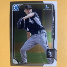 2015 Bowman Chrome Prospects James Dykstra 1st Bowman #BCP45 Chicago White Sox