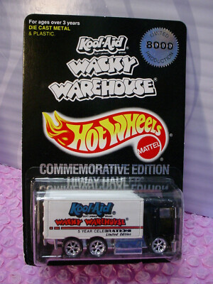 Hot Wheels Kool-Aid Wacky Warehouse HIWAY HAULER ☆black cab