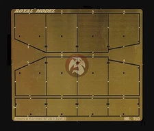 Royal Model 1/35 Armoured Skirt (Schurzen) for StuG III Ausf.G (for Tamiya) 150