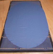 Pichler Tischdecke pflegeleicht easy care oval ca. 218cm x 160cm Blau