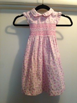 laura ashley smocked dress