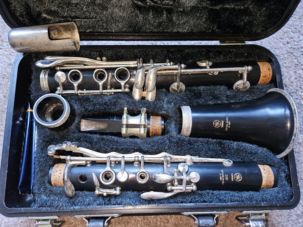 クラリネット YAMAHA YCL-250 Yamaha YCL-250 clarinet, USA, with case and mouthpiece, Very