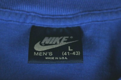 blue tag nike