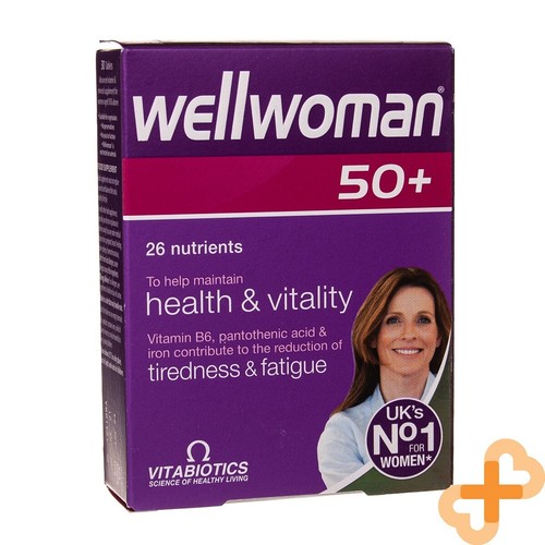 VITABIOTICS WELLWOMAN 50+ 30 Tablets To Help Maintain Health and Vitality - Picture 17 of 24