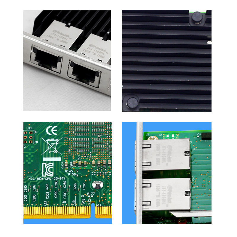 Intel X540T2 10G Dual RJ45 Port PCI Express Fusion Network