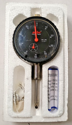 Dial Drop Indicator 1.0000 Max 0-100 Dial Reading MSC 6605-4080 W/Lug