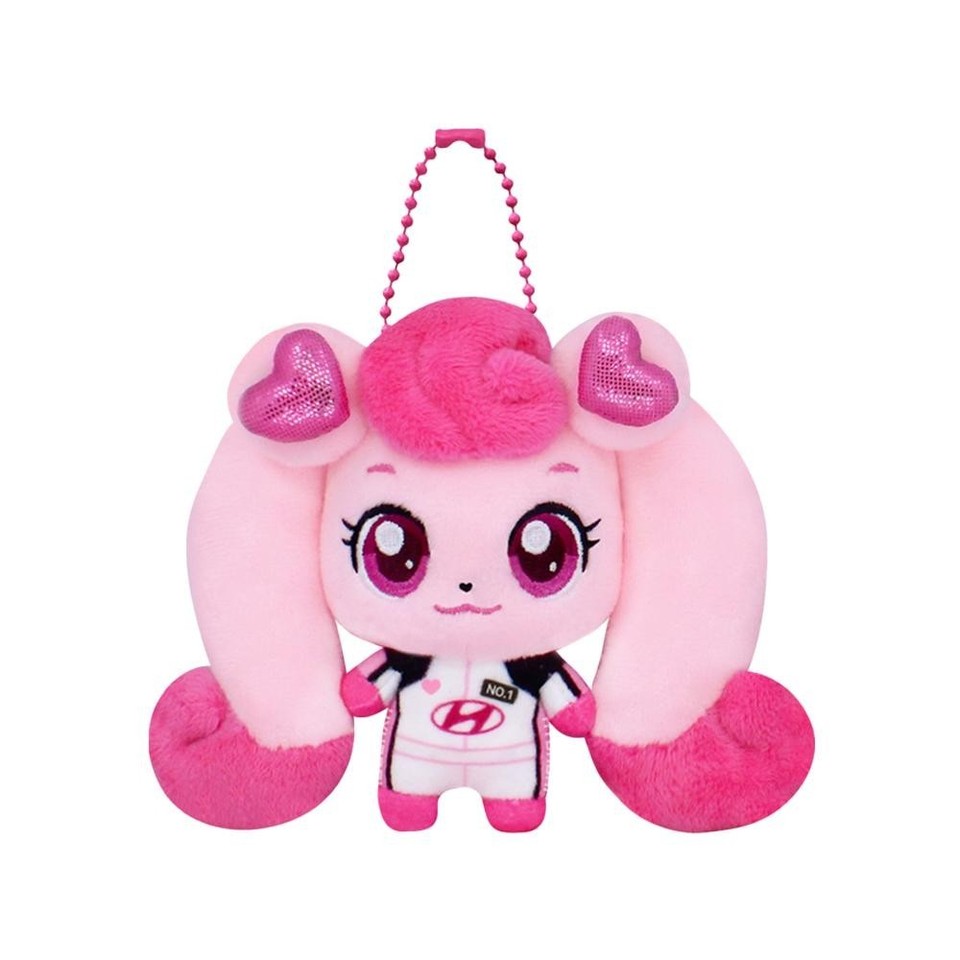 Catch teenieping Hyundai x Teenieping Heartsping Hopping Plush Doll Key ...