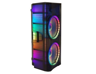 MR DJ PBX6500LED PRIME PRO Dual 15'' 3-Way Powered/Active DJ PA Live Sound