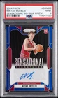 2024 PANINI PRIZM SENSATIONAL SIG BLUE PRIZM MATAS BUZELIS RC 18/49 PSA 9 AUTO