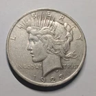 1923 Peace Dollar Silver $1 Coin Circulated Business Strike Uncertified