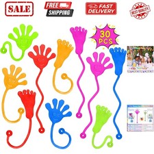 Sticky Hands Bulk 30 PCS Party Favors for Kids 4-8,8-12 Stretchy Sticky Hand...