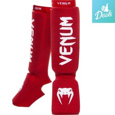 Durable Cotton Shin Guards by Venum Kontact - Perfect for Martial Arts Training