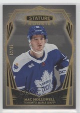 2022-23 Upper Deck Stature Rookies Design Variant 62/65 Mac Hollowell #158 1e15