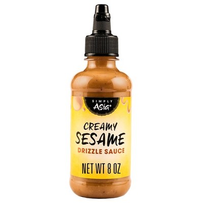 Simply Asia Creamy Sesame Drizzle Sauce, 8 fl oz 8 Fl Oz (Pack of 1) 