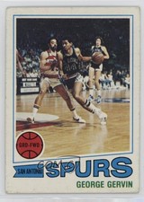 1977-78 Topps White Back George Gervin #73 HOF 10cs