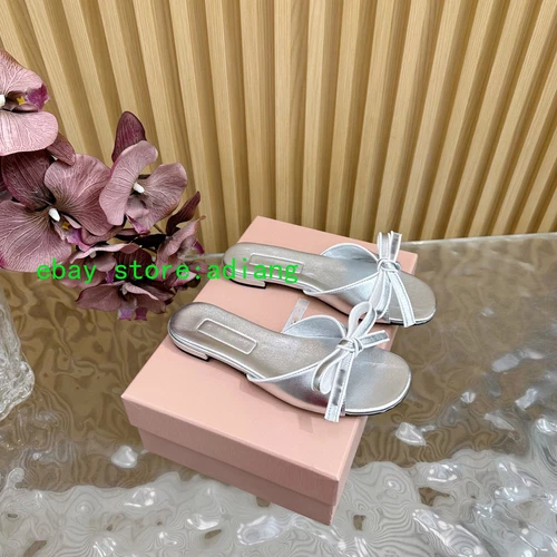 coa leather flats slippers women comfort sandal fashion shoes women 2025 35-41 - Bild 3 von 3