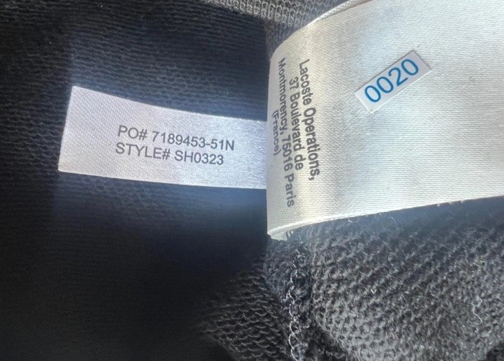 NWT Lacoste mens Green Big Logo Crocodile Pullover Sweater Sweatshirt size 1XLT thumbnail 10