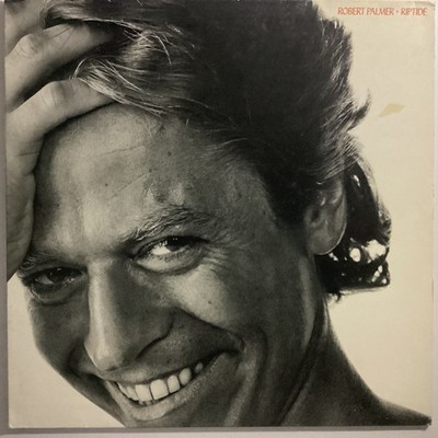 ROBERT PALMER  LP RECORD  RIPTIDE  (ISLAND)