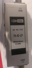 USED Drake TV-42-LP Low Pass Filter 30MHz 100 Watts Max NOS ESTATE BT41126