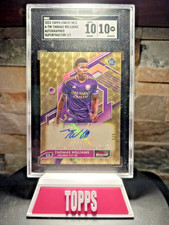 Marketplace image: 2023 Topps Finest MLS Thomas Williams RC Superfractor Auto 1/1 SGC 10