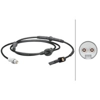Sensor Raddrehzahl 2-Polig Aktiver Sensor Hella FüR U.A. Fiat Punto