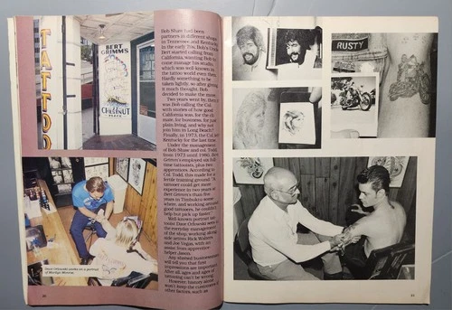 original vintage '87 tattoo VIII mag nyc irezumi bert grimm roy boy spider webb image 6