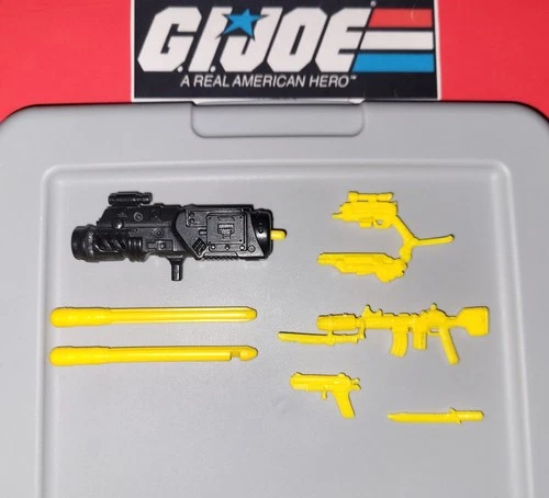 GI Joe Beachhead 1993 - 94 Complete Weapons Set Original 90's Hasbro Unbroken