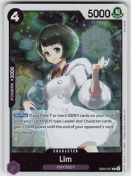 Lim EB03-037 Rare Extra Booster: One Piece Heroines Edition Foil