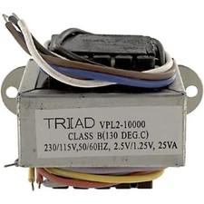 TRIAD MAGNETIC VPL2-10000 Transformer, Power, Bobbin, 1, Freq 50/60Hz, Pri