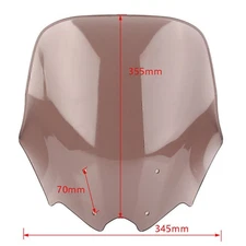 Motor Windshield Wind Screen for  Honda NC700S/NC750S 2010-2014 2011 2012 2013