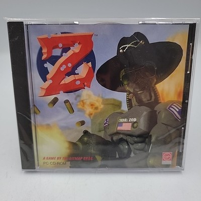 Z 1996 PC Virgin Interactive The Bitmap Brothers Strategy CD-Rom New Sealed